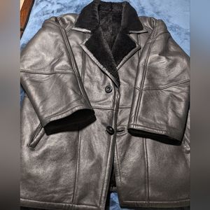 Shearling coat